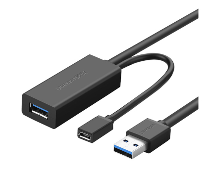 Kabel UGREEN US175 Kabel przedłużający USB 3.0 micro USB 5m czarny